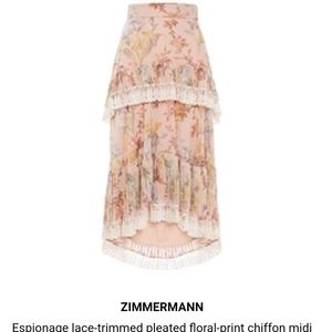 Zimmerman skirt size 0